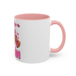 Fight Like a Queen Breast Cancer Awareness Coffee Mug – Pink Ribbon Accent Mug - Image 10