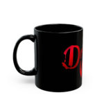 Drippin' Wet Black Coffee Mug – Bold Red Script 11oz/15oz - Image 3