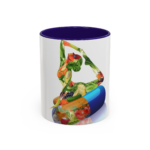 Vegan Pill Art Mug — Colorful Healthy Food Capsule Coffee Cup (11oz/15oz) - Image 5