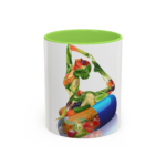 Vegan Pill Art Mug — Colorful Healthy Food Capsule Coffee Cup (11oz/15oz) - Image 25