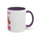 Fight Like a Queen Breast Cancer Awareness Coffee Mug – Pink Ribbon Accent Mug - Image 34