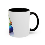 Vegan Pill Art Mug — Colorful Healthy Food Capsule Coffee Cup (11oz/15oz) - Image 2