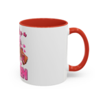 Fight Like a Queen Breast Cancer Awareness Coffee Mug – Pink Ribbon Accent Mug - Image 14