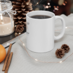 Minimalist Line Art Face Ceramic Coffee Mug — 11oz & 15oz - Image 4