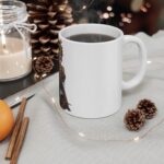 Empowered Woman Floral Sunflower 11oz Coffee Mug — Strong, Confident, Resilient - Image 4