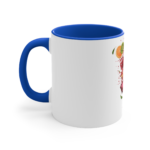 Fruit Smoothie Accent Mug — Vibrant Kiwi, Orange & Berry Splash Design - Image 2