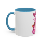 Fight Like a Queen Breast Cancer Awareness Coffee Mug – Pink Ribbon Accent Mug - Image 19