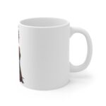 Empowered Woman Floral Sunflower 11oz Coffee Mug — Strong, Confident, Resilient - Image 3