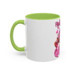 Fight Like a Queen Breast Cancer Awareness Coffee Mug – Pink Ribbon Accent Mug - Image 31