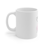 Minimalist Line Art Face Ceramic Coffee Mug — 11oz & 15oz - Image 2