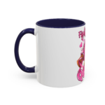 Fight Like a Queen Breast Cancer Awareness Coffee Mug – Pink Ribbon Accent Mug - Image 7